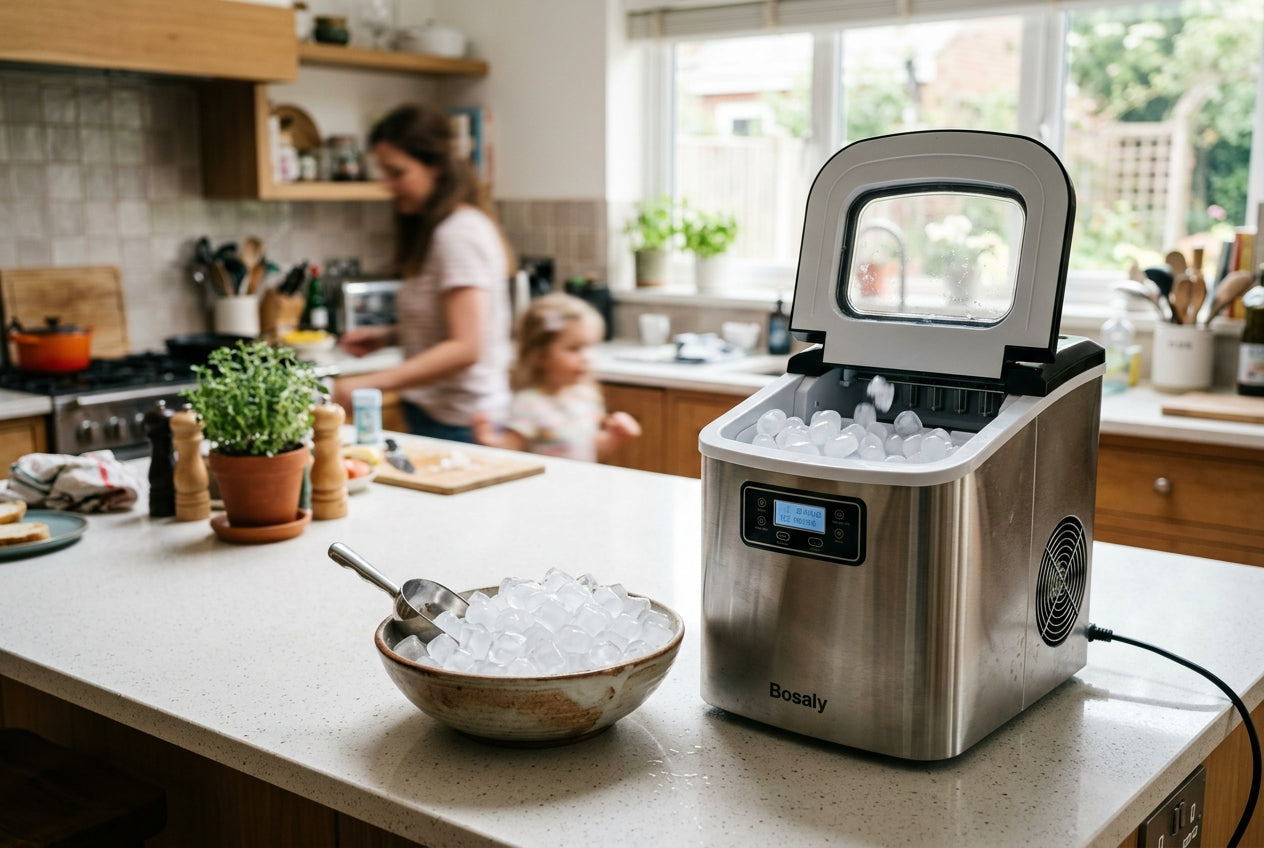 Bosaly Portable Ice Maker: Does It Survive a Busy Family?