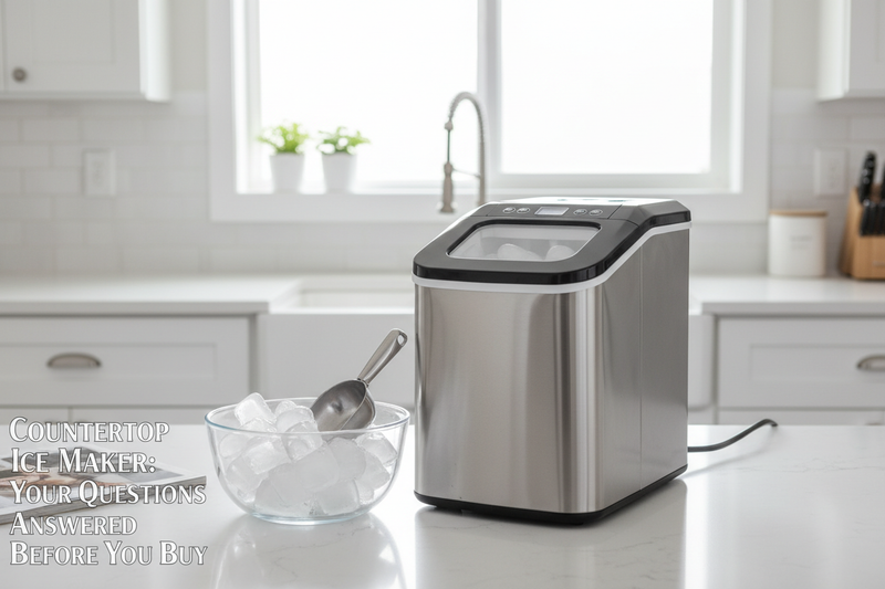 Countertop Ice Maker: Your Questions Answered Before You Buy