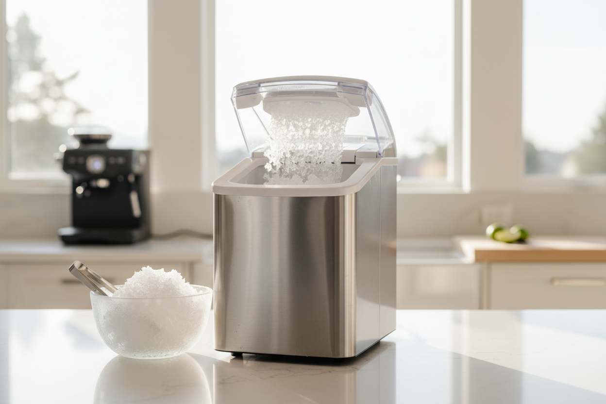 Why I Skipped Nugget Ice for a Countertop Flake Ice Machine