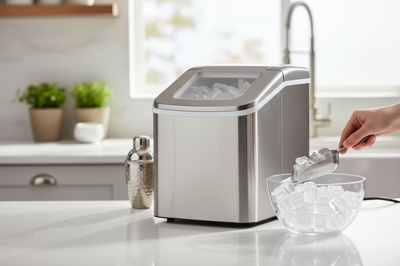 Does a Gourmet Edge Countertop Ice Maker Actually Make Clear Ice?
