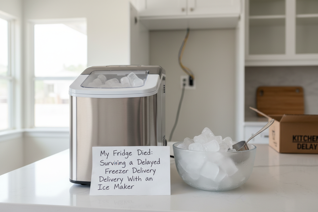 My Fridge Died: Surviving a Delayed Freezer Delivery With an Ice Maker
