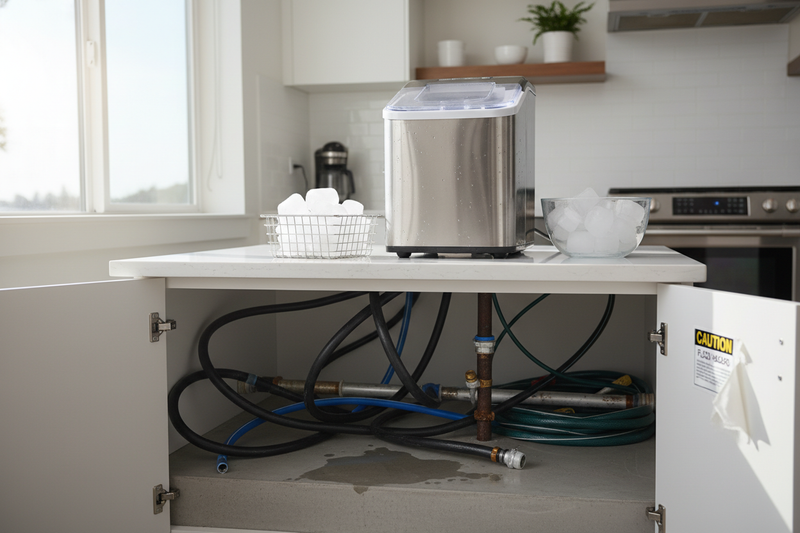 Why a Garage Ready Freezer With Ice Maker Is a Plumbing Nightmare