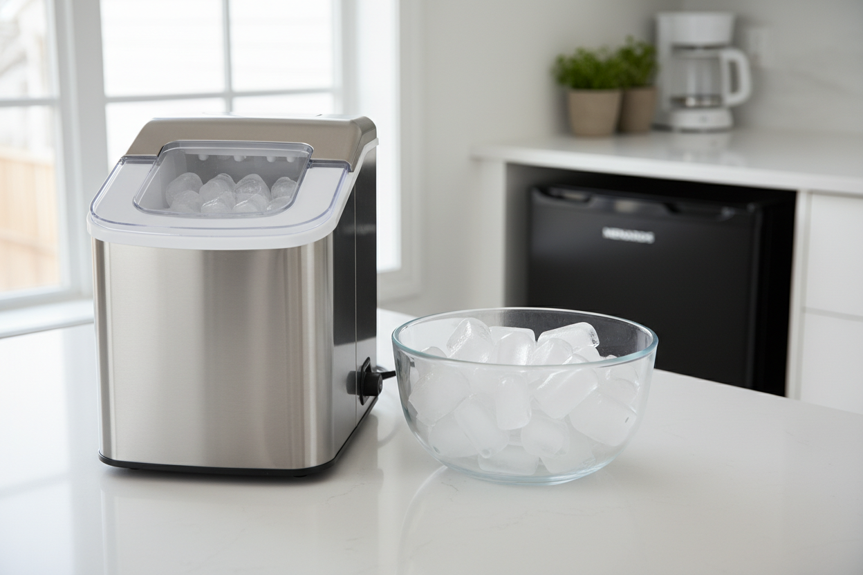 Why I Paired a Menards Mini Fridge With a Portable Ice Maker – HOMEVOL