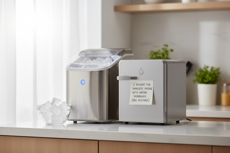 I Bought the Smallest Fridge With Water Dispenser (Big Mistake)