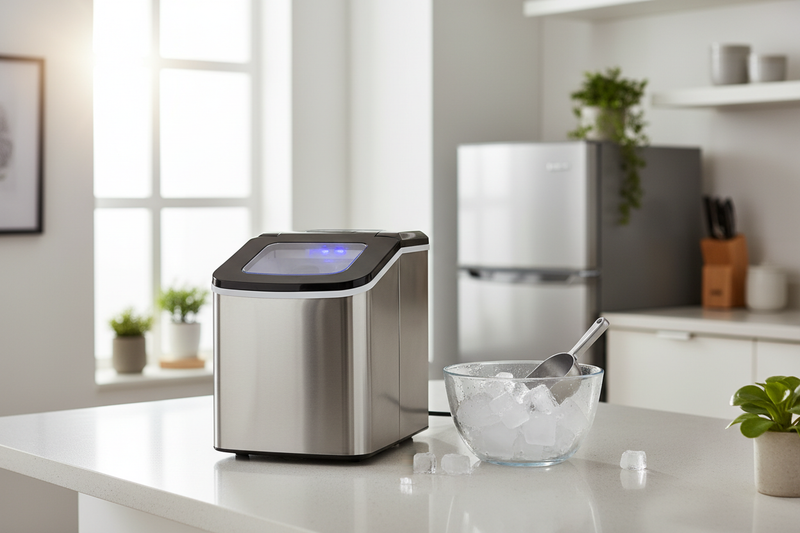 Don't Waste Space on an Apartment Size Fridge With Ice Maker