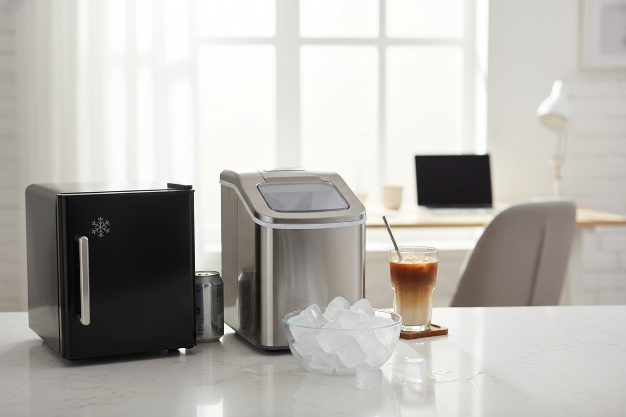My Office Mini Fridge With Small Freezer Was an Ice-Making Disaster