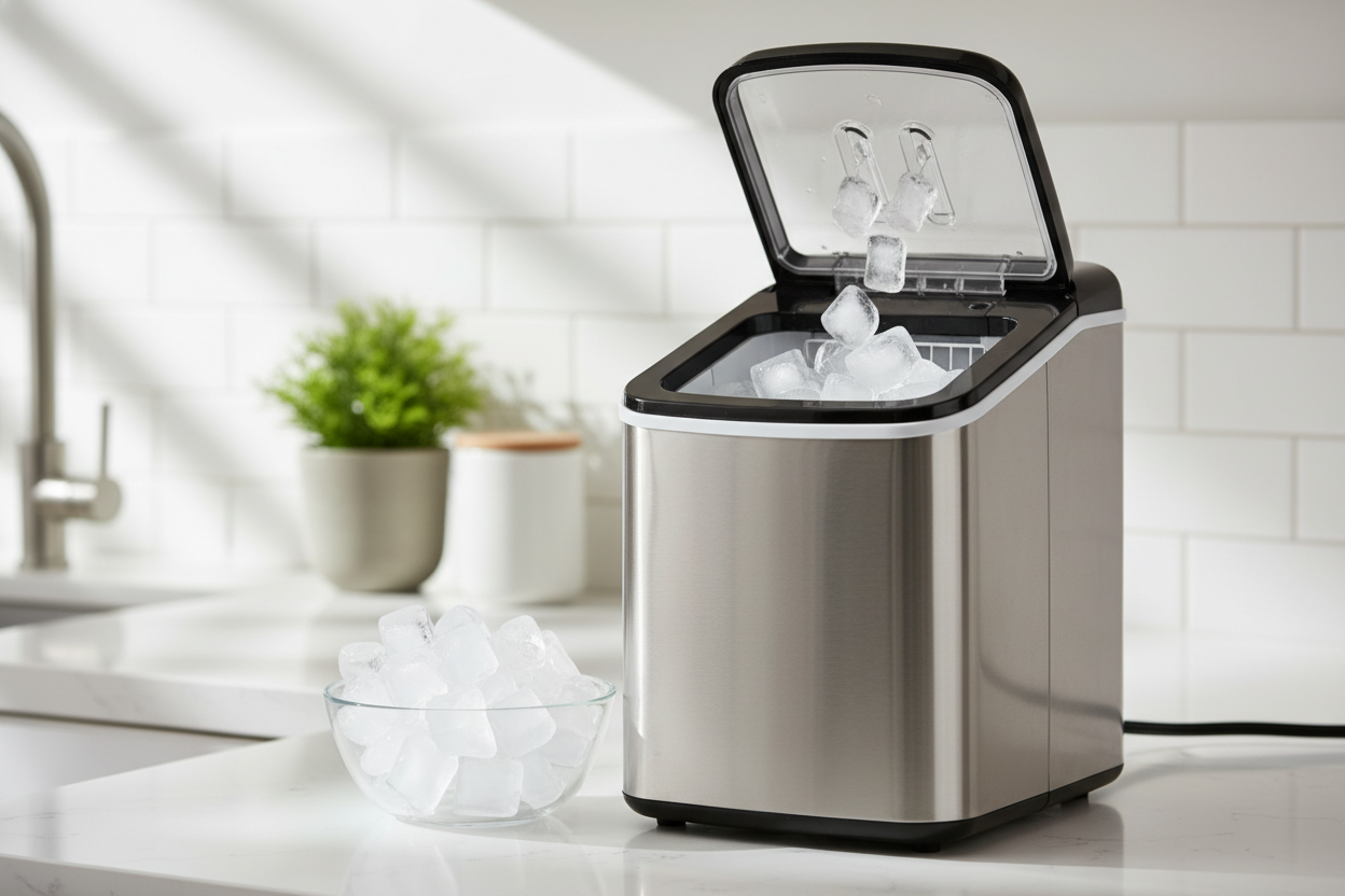 I Tested Every Ice Machine Small Enough to Fit Under My Cabinets