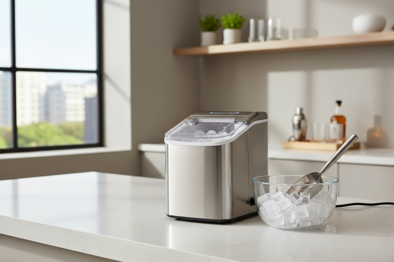 I Ignored Ice Machine Sizes and Ruined My Kitchen Counter