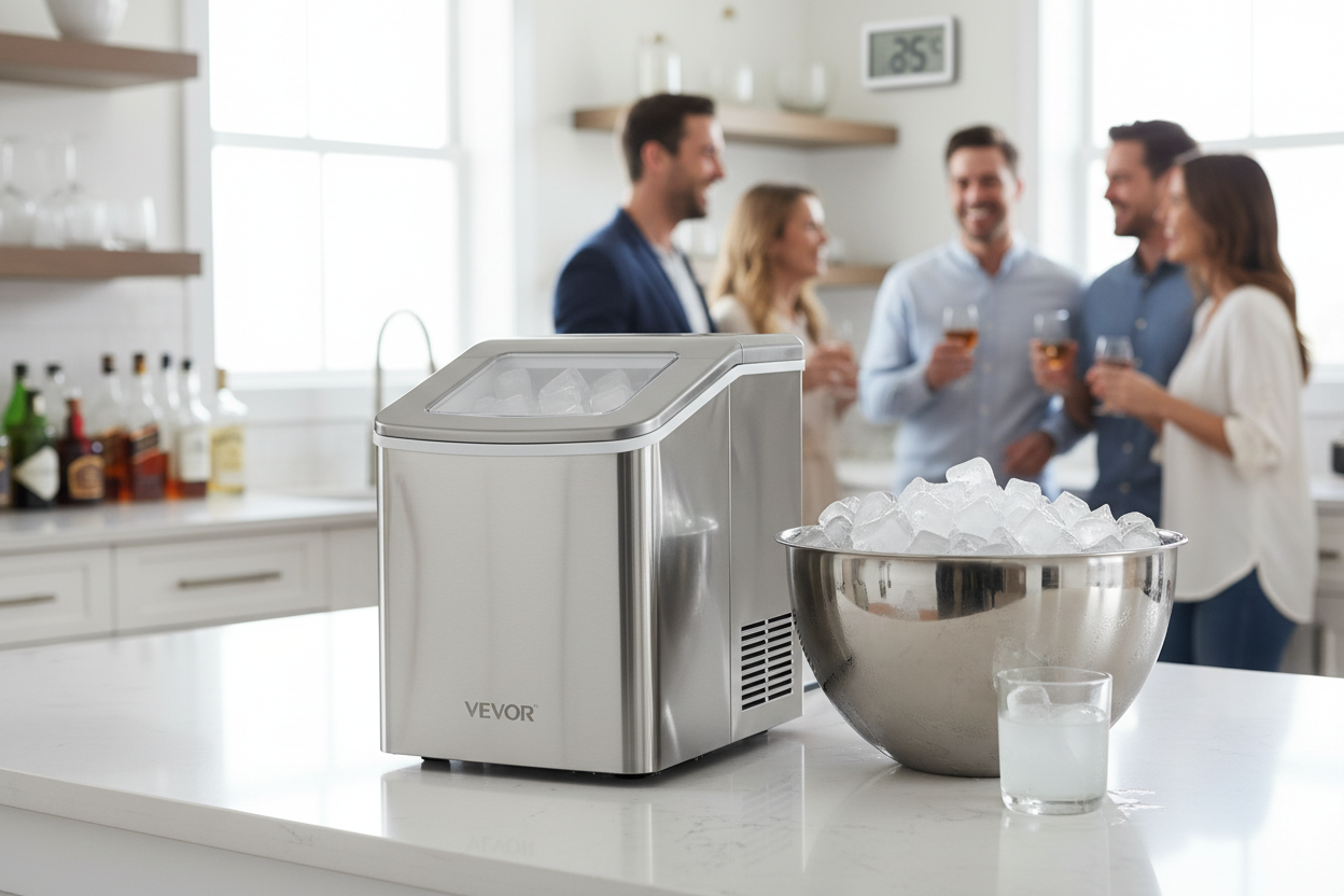 I Tested the Vevor 200 lb Ice Maker in a Hot Garage for 90 Days