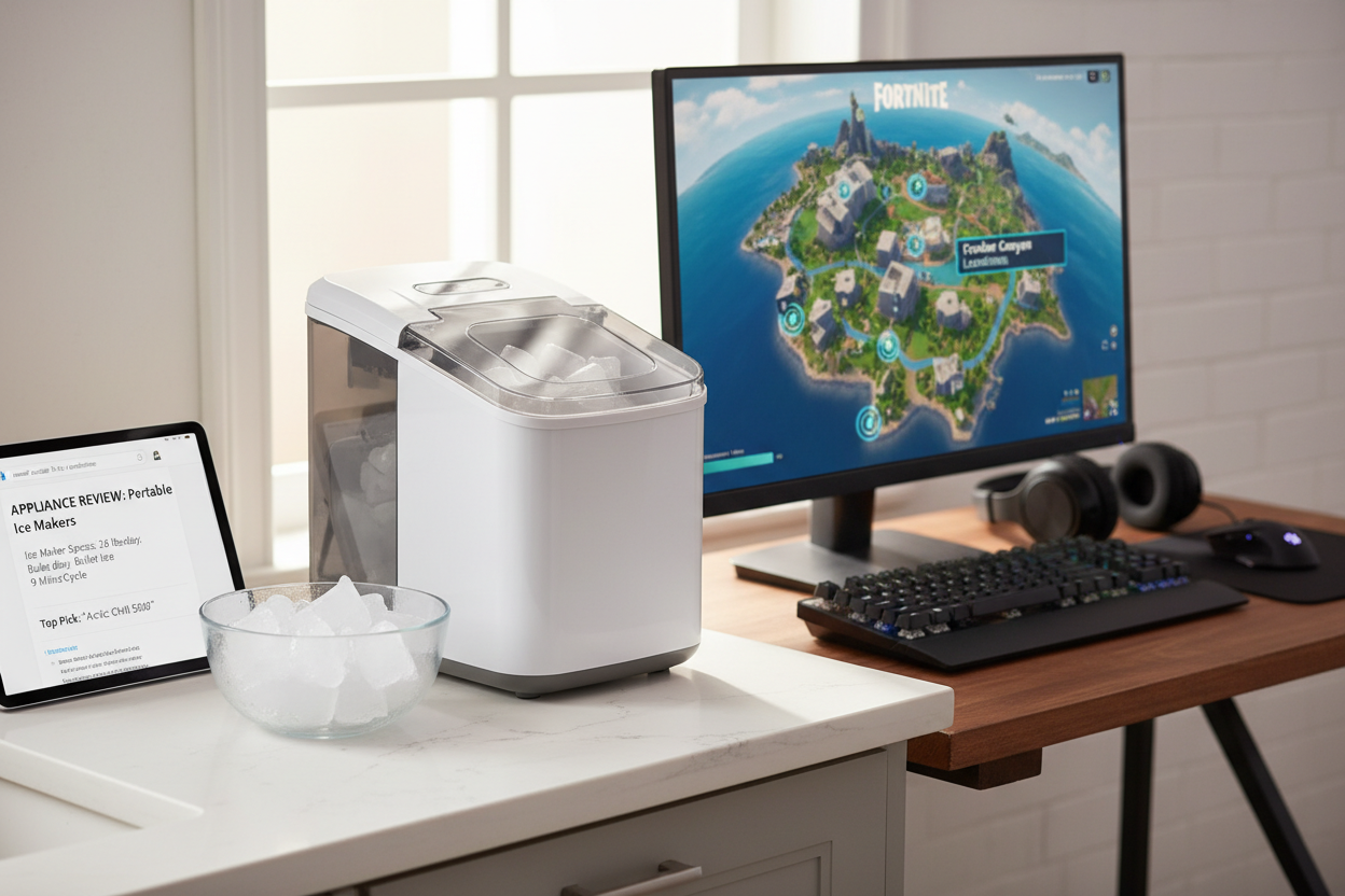 Why I Had to Search an Ice Machine Fortnite (And Buy a Real One)