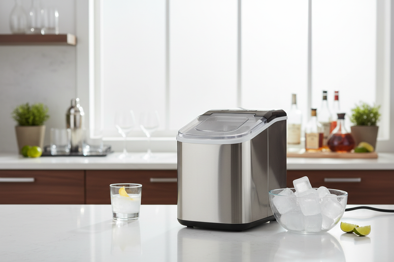 Why I Skipped Plumbing for a Portable Bar Ice Maker Machine
