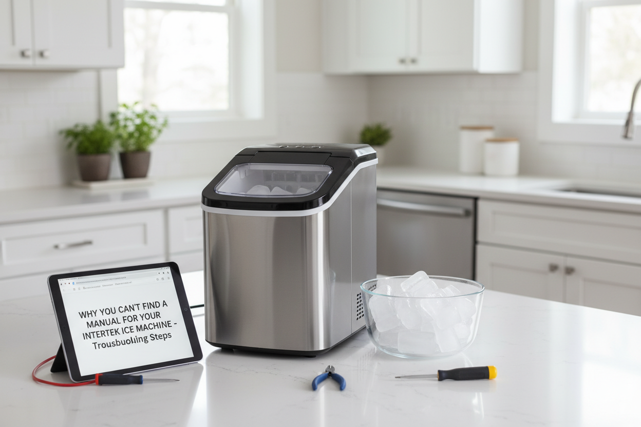 Why You Can't Find a Manual for Your Intertek Ice Machine