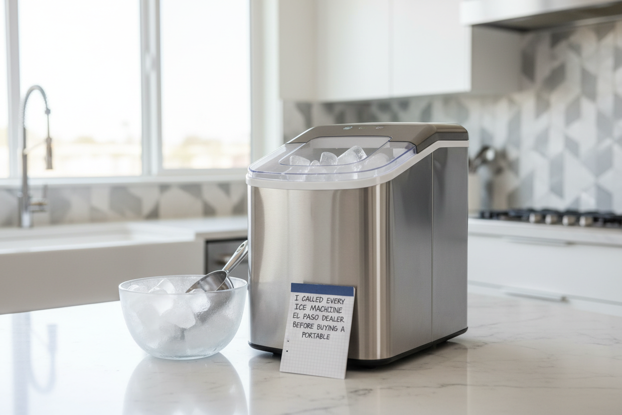 I Called Every Ice Machine El Paso Dealer Before Buying a Portable