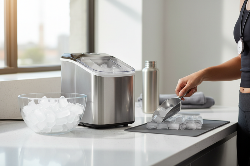 Can a Portable Ice Machine for Athletic Training Room Use Keep Up?