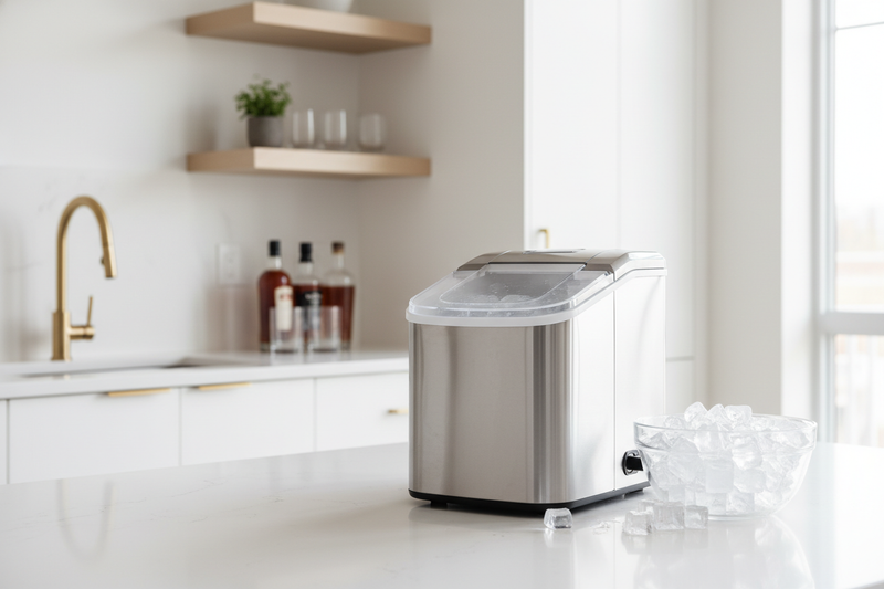 My Fridge's Ice Tasted Awful, So I Bought a Countertop Ice Maker
