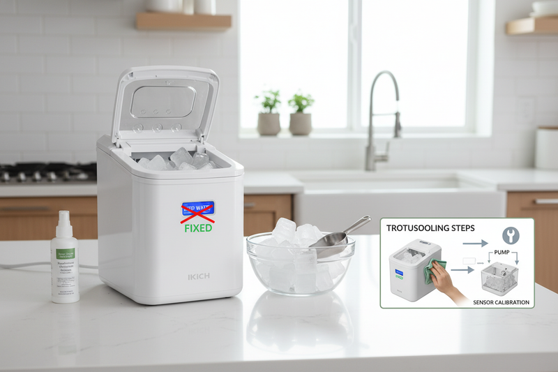 I Finally Fixed My Ikich Ice Maker's Annoying Add Water Error