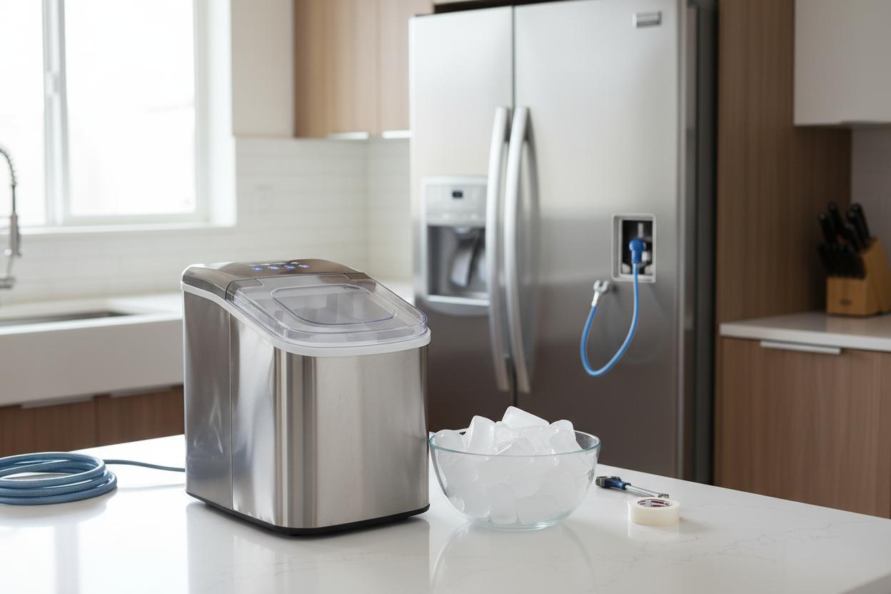 Why I Abandoned My Fridge Icemaker Hookup for a Portable Unit