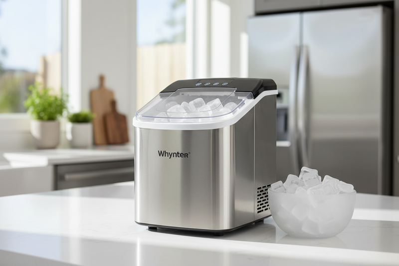 I Put a Whynter Ice Maker on My 90-Degree Patio for 30 Days