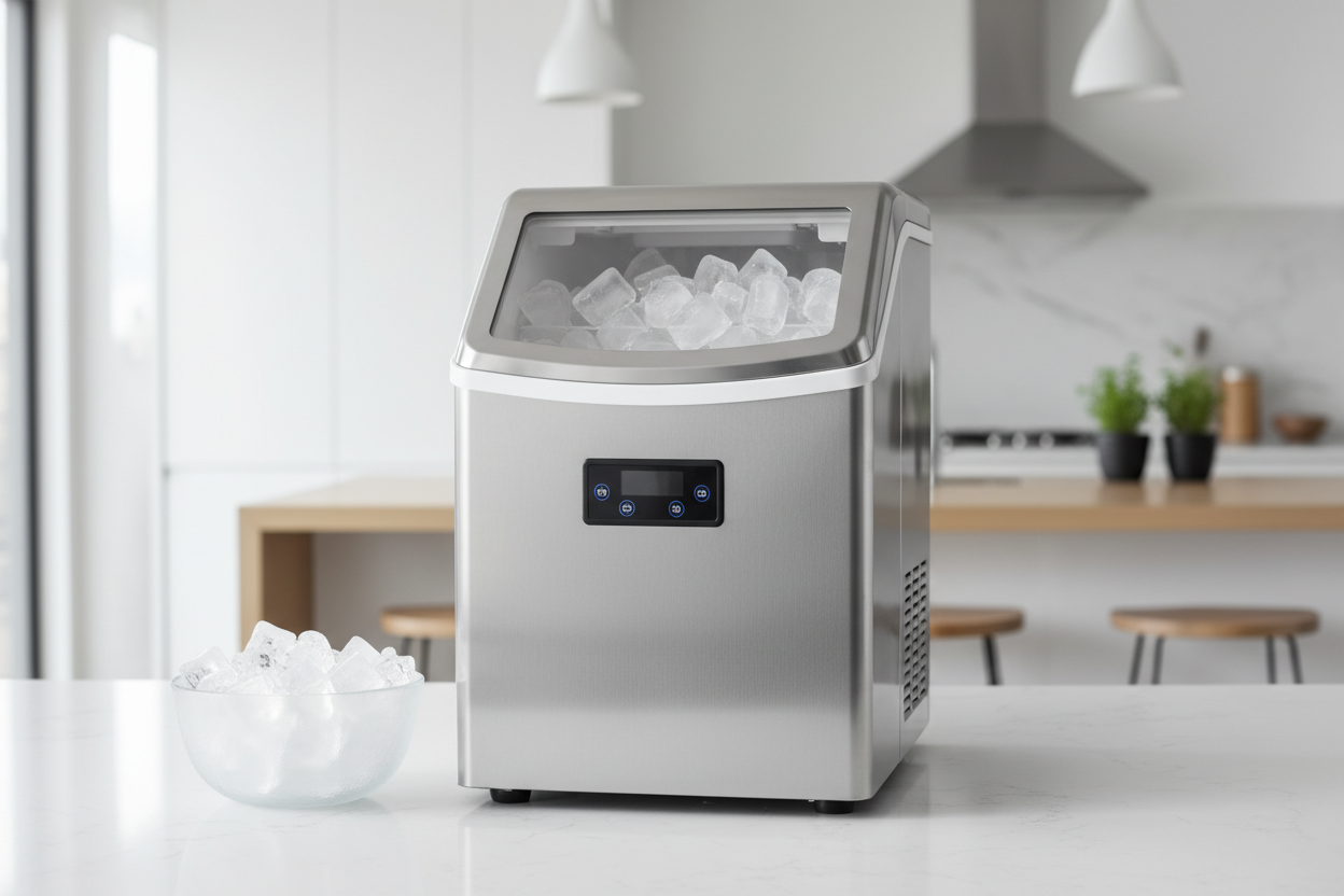 I Put a Commercial Uniflow Ice Maker in My House (And It's Massive)