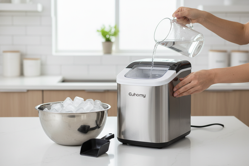 Euhomy Ice Maker How to Use: A Guide for Impatient People