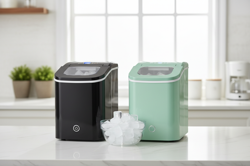 I Ran the Ice Maker ZBJ-PP10A-BK Next to the X10D to Spot the Difference