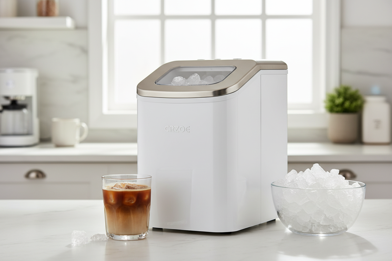Can a Cheap Crzoe Nugget Ice Maker Cure My Iced Coffee Habit?