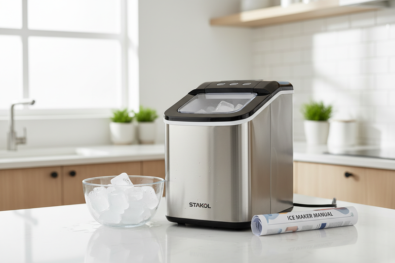 I Ran a Stakol Ice Maker for 60 Days (Here's What the Manual Left Out)