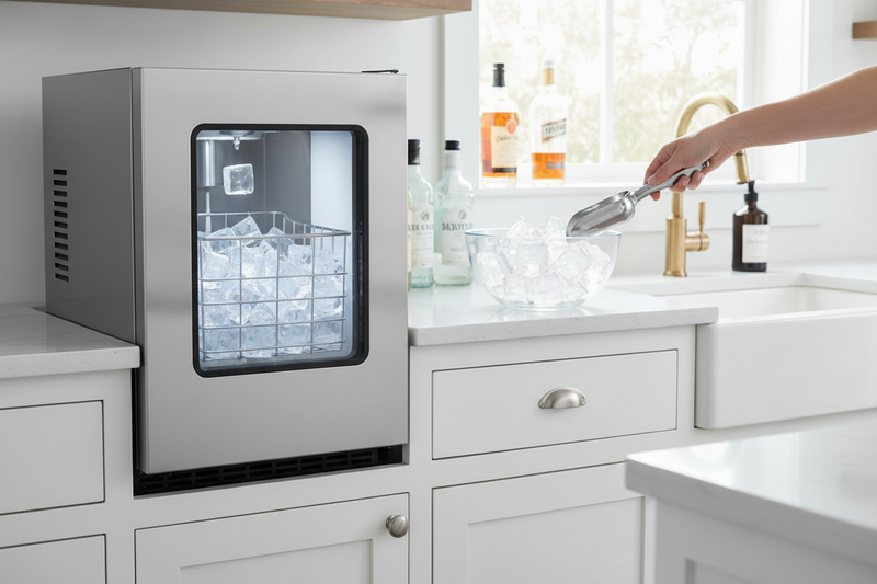 How to Spec a Built-In Ice Maker for Wet Bar Without Ruining Cabinets