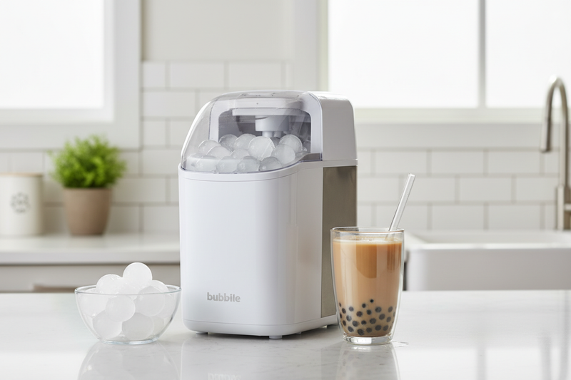 I Bought a Bubble Ice Maker to Perfect My DIY Boba Tea