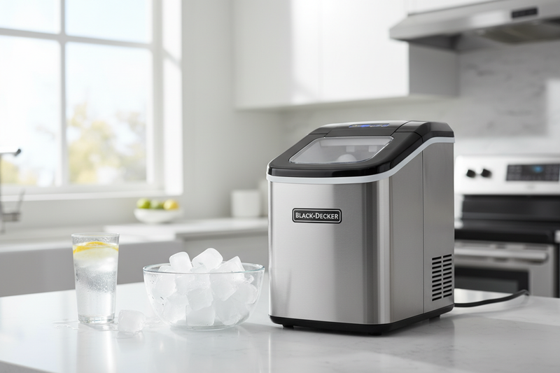My Black and Decker Ice Maker Survived a Grueling Garage Summer