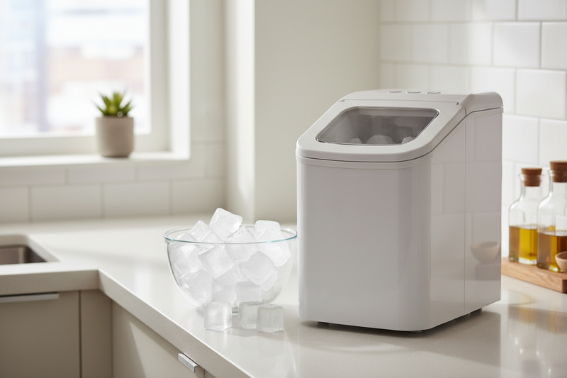 I Needed a Shallow Depth Ice Maker for My Tiny Galley Kitchen