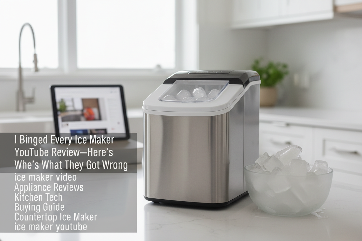 I Binged Every Ice Maker YouTube Review—Here's What They Got Wrong