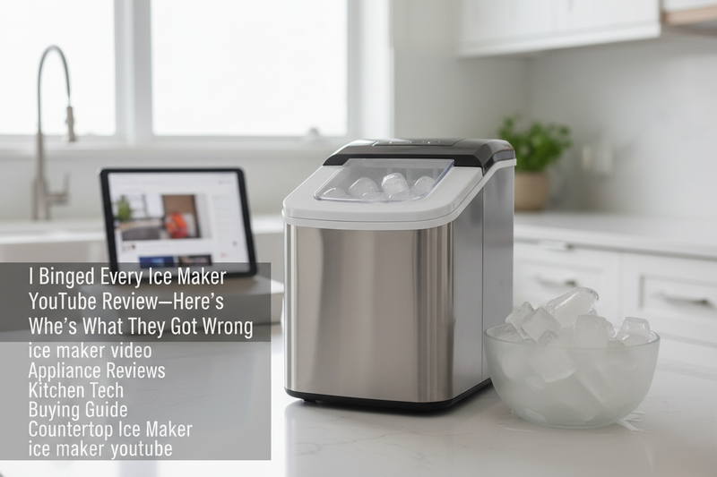 I Binged Every Ice Maker YouTube Review—Here's What They Got Wrong