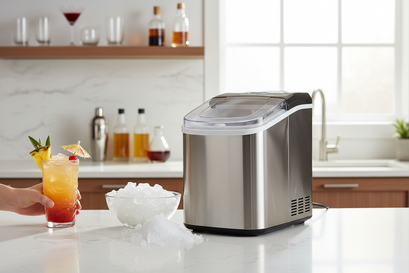 I Tested an Iker Ice Maker and Shaver to Fuel My Tiki Drinks