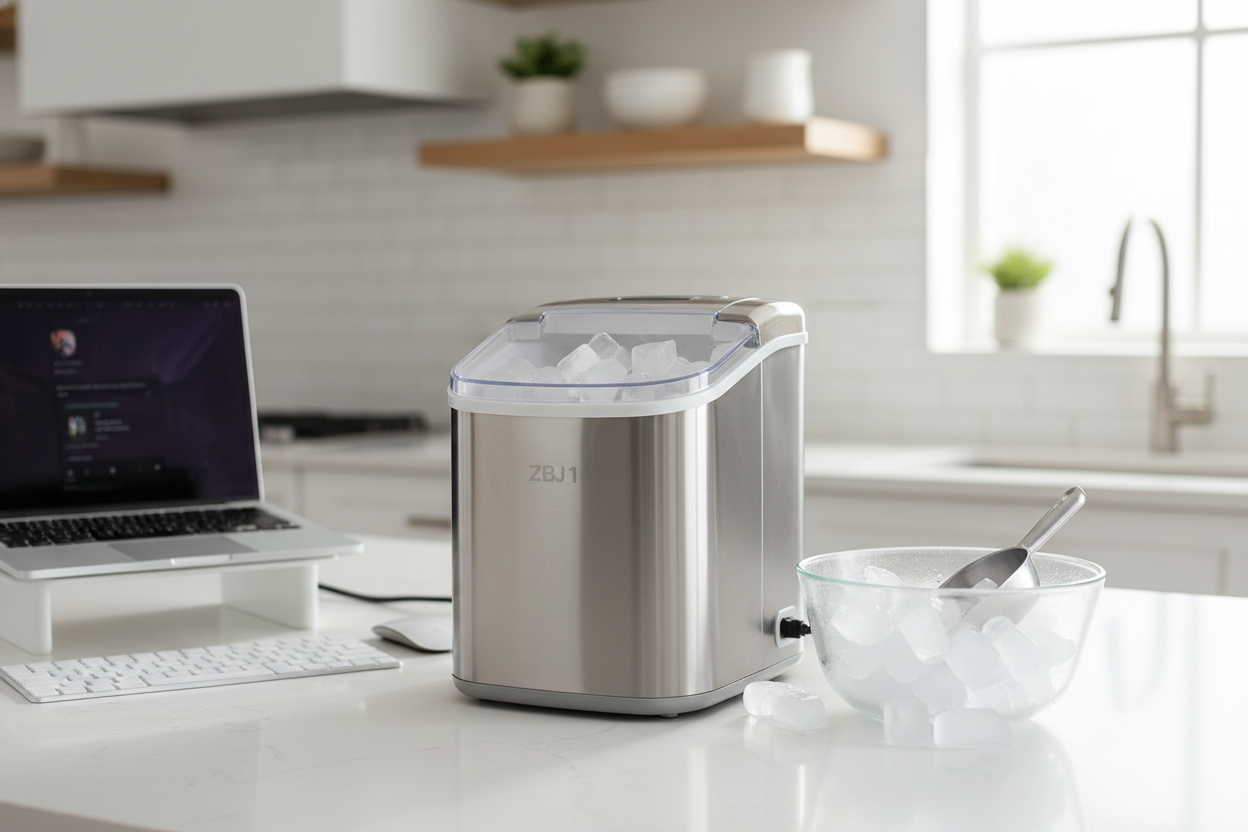 I Put the ZBJ 1 Ice Maker on My Desk for a Month
