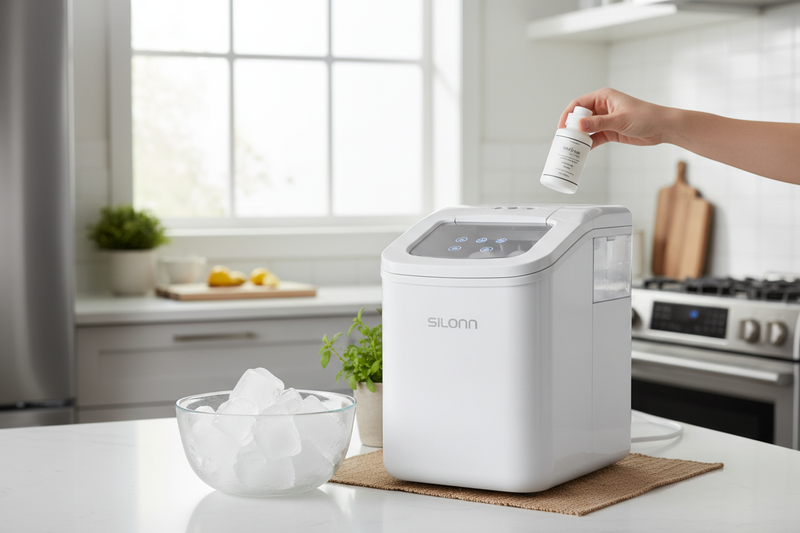 Your Silonn Ice Maker Tastes Weird Because You Skip This Step