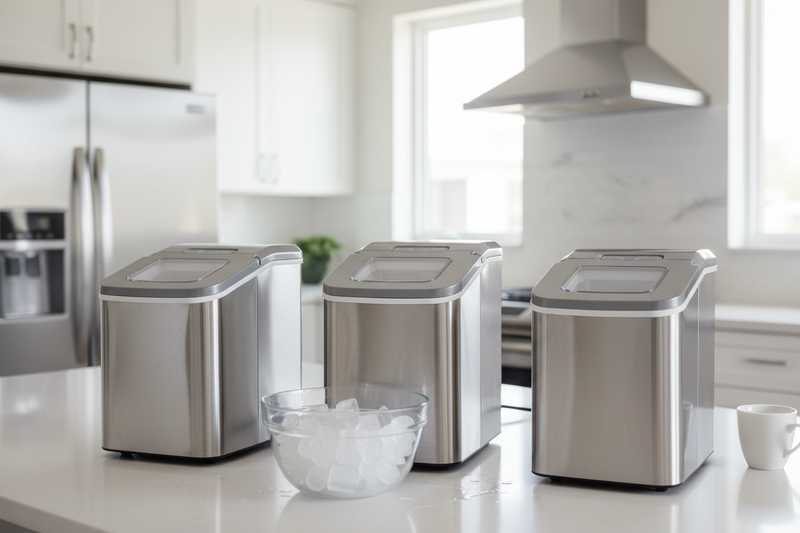 I Put 3 Stainless Steel Ice Makers in a Messy Kitchen for 30 Days