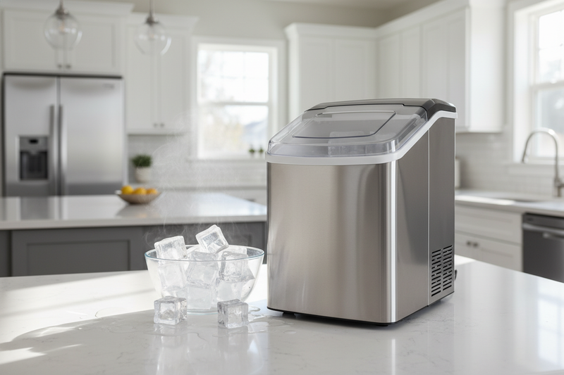 I Skipped the Luxury Ice Makers Kitchen Aid Sells for a Portable
