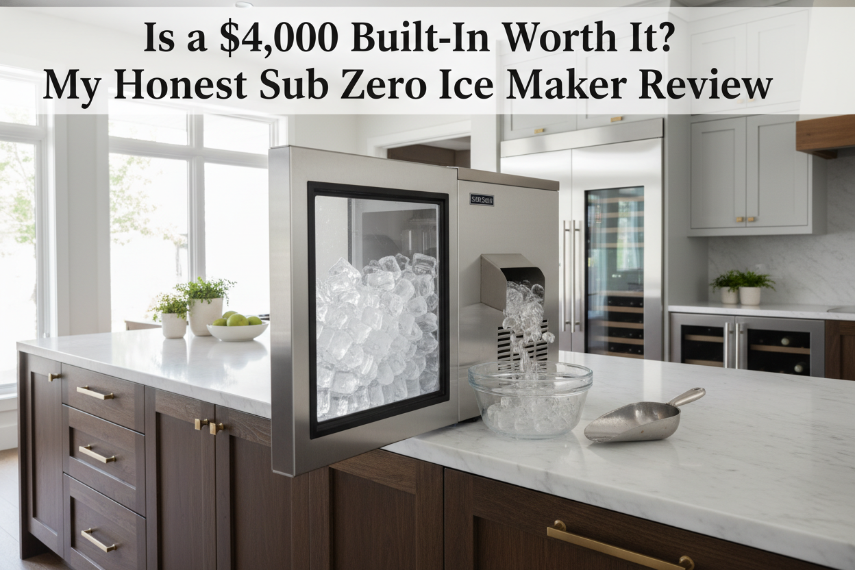 Is a $4,000 Built-In Worth It? My Honest Sub Zero Ice Maker Review