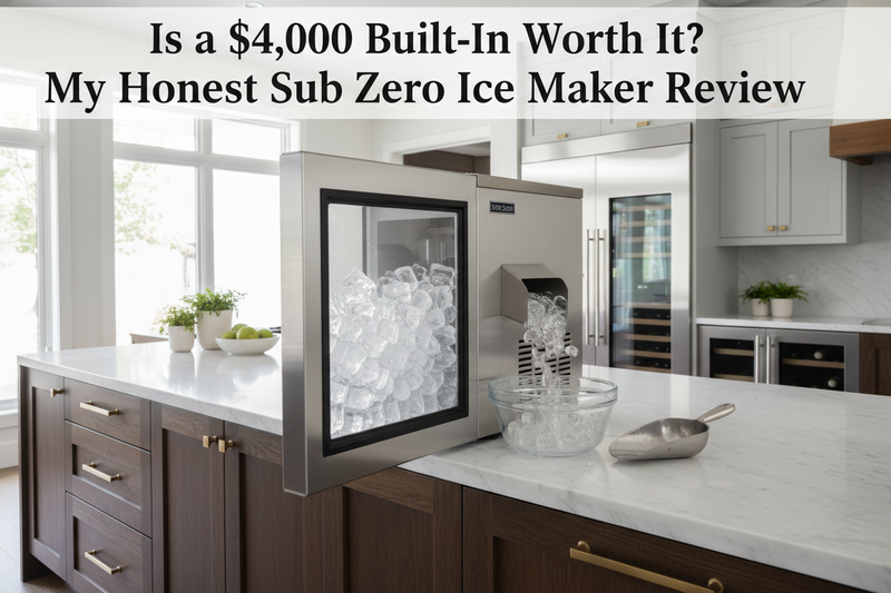 Is a $4,000 Built-In Worth It? My Honest Sub Zero Ice Maker Review