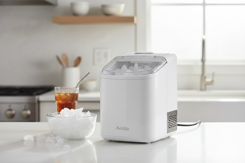 I Pushed the Aeitto Ice Maker to See if It Makes 55 Lbs a Day