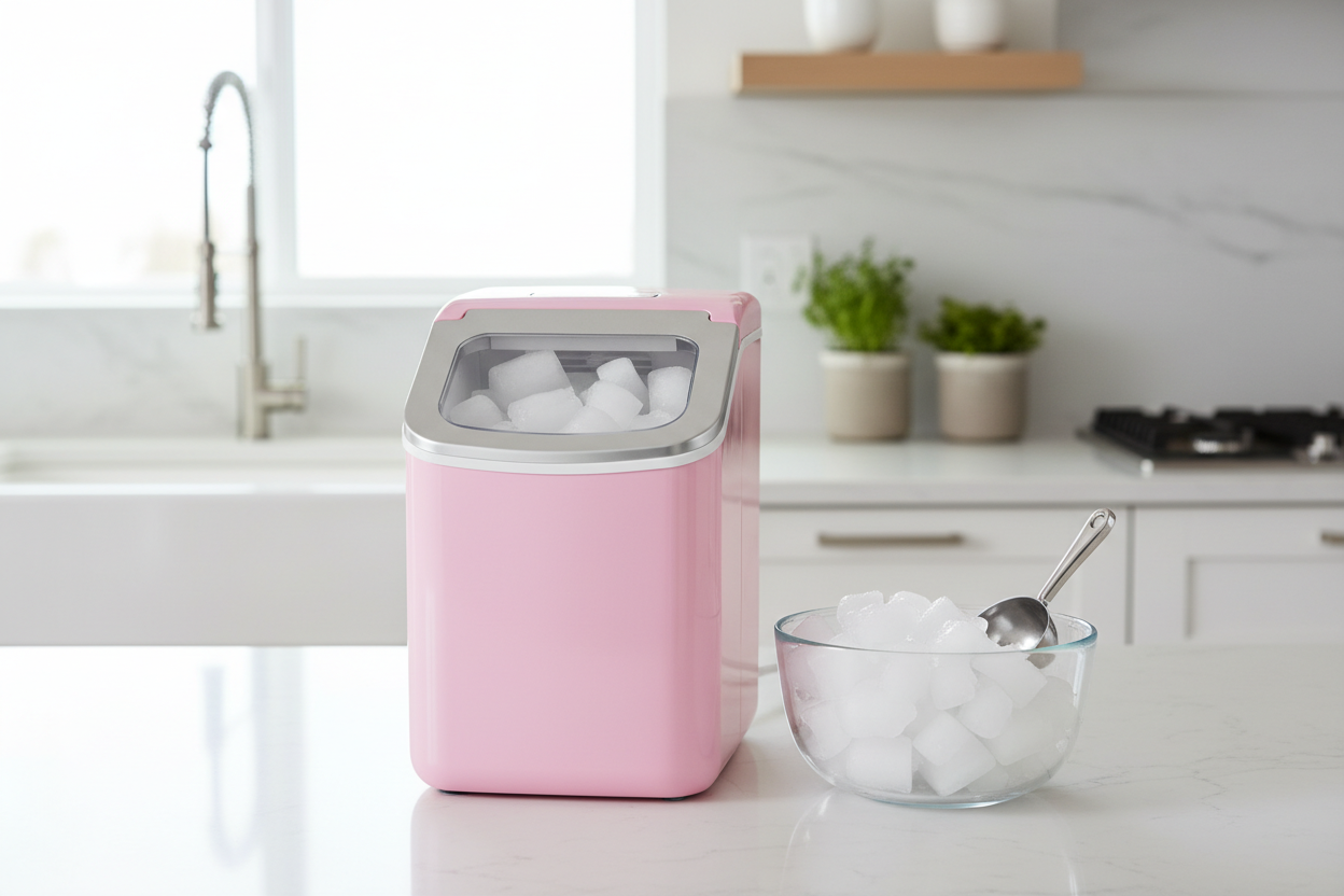 I Tested a Pink Ice Maker to See If It's Just Aesthetic Hype