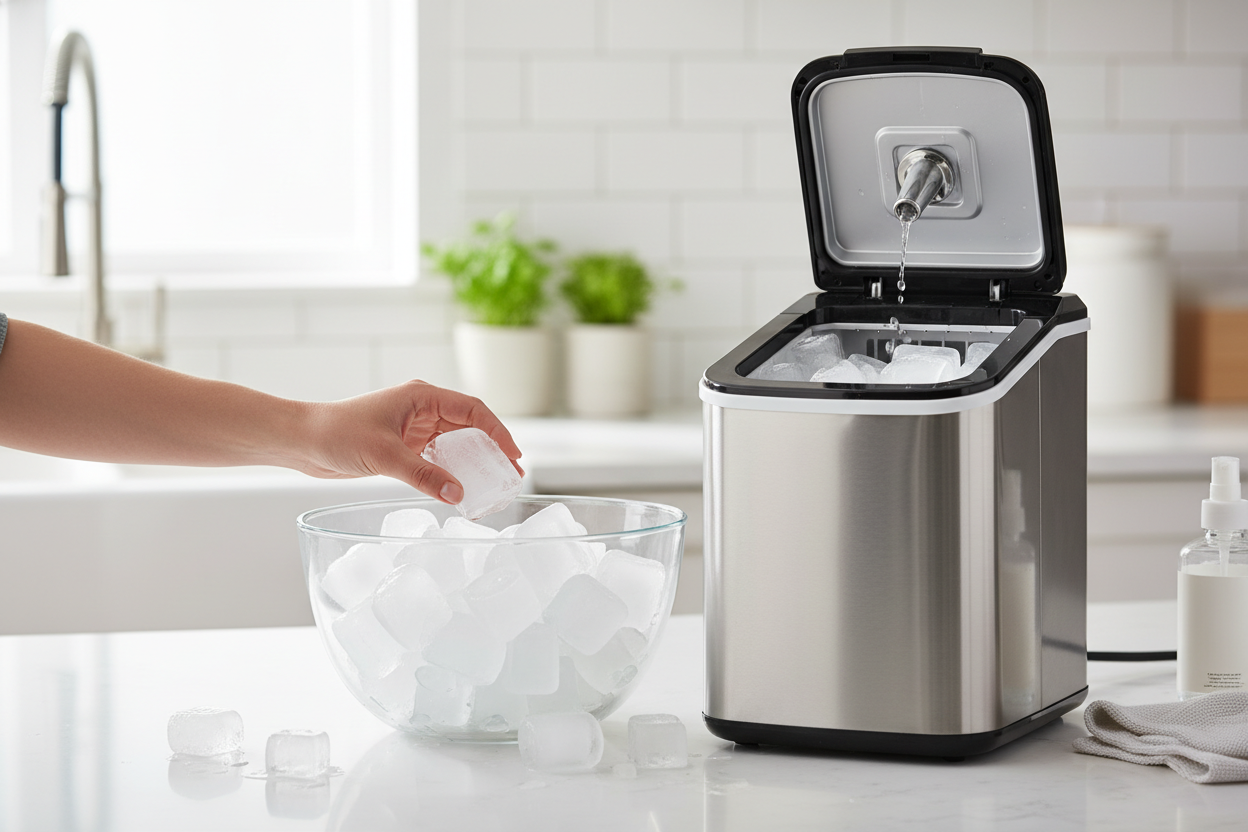 Stop Ignoring the Gunk in Your Fooing Ice Maker (It Takes 10 Minutes)