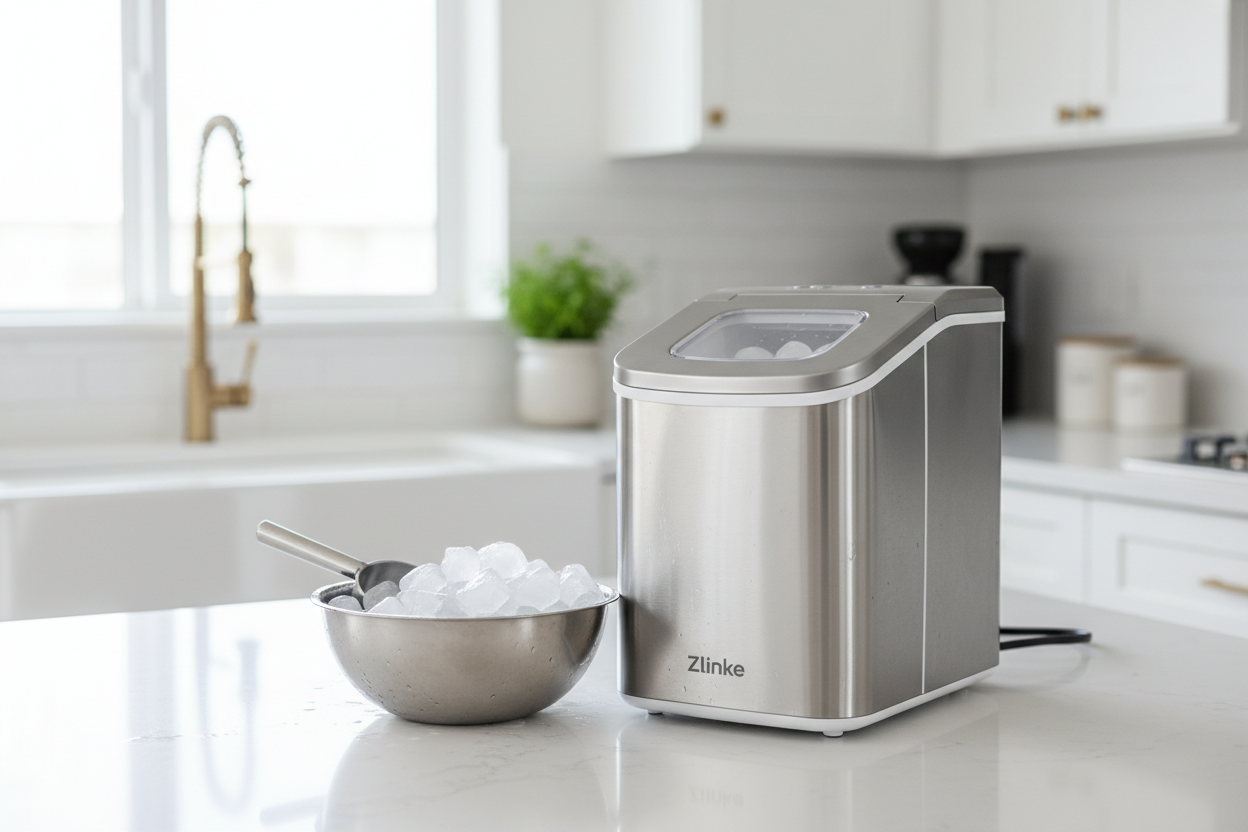 I Figured Out How to Use the Zlinke Ice Maker (Without the Manual)
