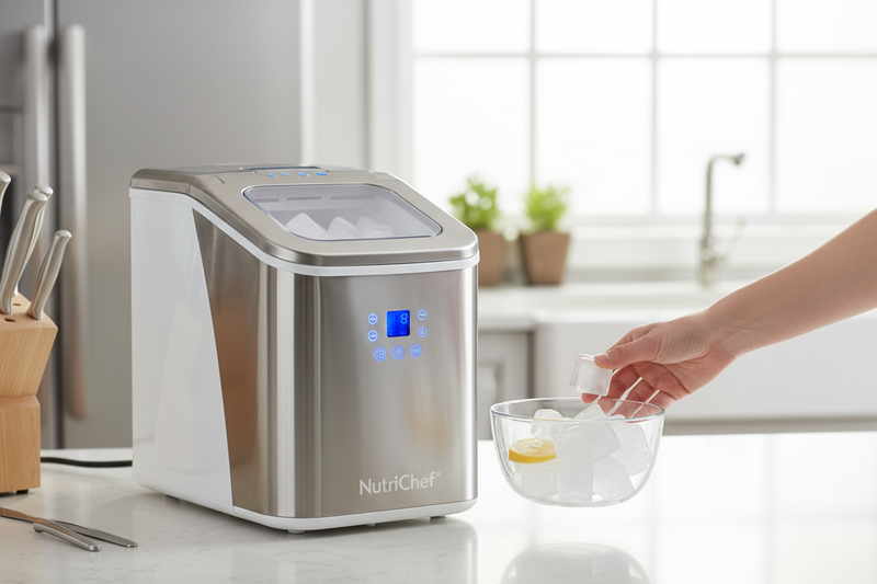 I Tested the NutriChef Ice Maker to See If the Dispenser Actually Works