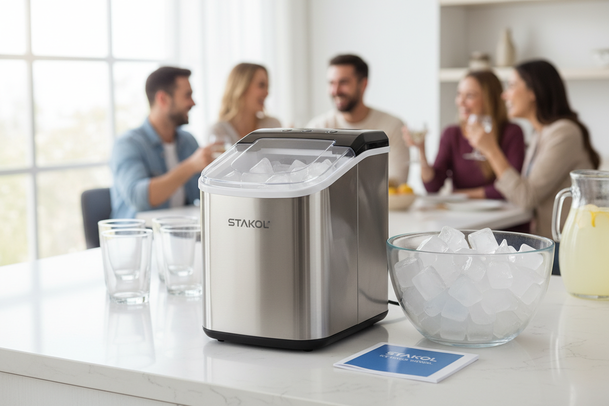 Can a Stakol Ice Maker Actually Keep Up With a Thirsty Crowd?
