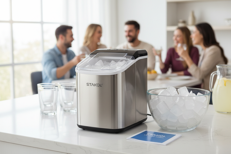 Can a Stakol Ice Maker Actually Keep Up With a Thirsty Crowd?