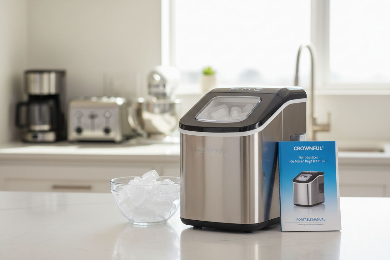 Why My Crownful Ice Maker Machine Kept Flashing 'Ice Full'
