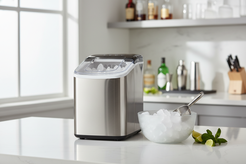 Why the Best Home Bar Ice Maker Is Actually a Cheap Portable