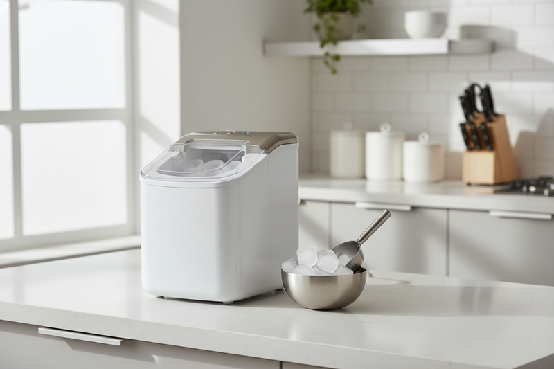 I Finally Found the Best Home Ice Maker Machine for a Tiny Kitchen